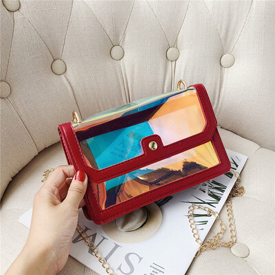 Tailored Womens Fashion Jelly Transparent Bag Shoulder Bag Coin Purse Small Square Bag
Tailored Womens Fashion Jelly Transparent Bag Shoulder Bag Coin Purse Small Square Bag