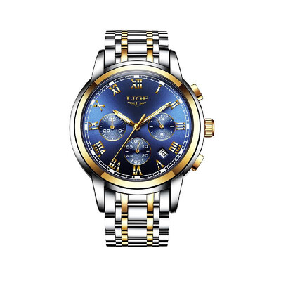 LIGE 9810 Men Watch Quartz Business Simple Wristwatch Calendar Date Hour Minute Second Display Timer 3ATM Waterproof Fashion Casua
LIGE 9810 Men Watch Quartz Business Simple Wristwatch Calendar Date Hour Minute Second Display Timer 3ATM Waterproof Fashion Casua