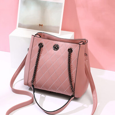 Bucket Ladies Large Capacity simple Lingke chain single shoulder bag ladys straddle hand tide
Bucket Ladies Large Capacity simple Lingke chain single shoulder bag ladys straddle hand tide