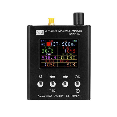 N1201SA RF Vector Impedance Analyzer ANT SWR Antenna Meter Tester 1375-2700MHz ResistanceImpedanceSWR
N1201SA RF Vector Impedance Analyzer ANT SWR Antenna Meter Tester 1375-2700MHz ResistanceImpedanceSWR