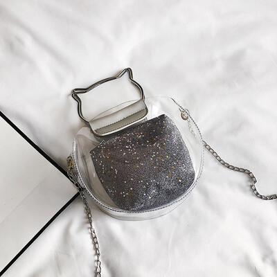 Ins super fire small bag female 2019 Korean version of the tide hand bag shoulder bag fashion transparent bag Messenger versatile small round bag
Ins super fire small bag female 2019 Korean version of the tide hand bag shoulder bag fashion transparent bag Messenger versatile small round bag
