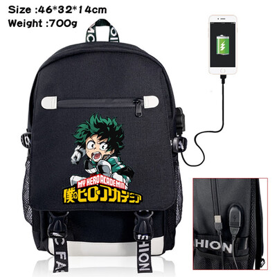 yuangong Exquisite Life Essentials My Hero Academia Printed Backpacks Student School Bag Laptop Backpack with USB Charging
yuangong Exquisite Life Essentials My Hero Academia Printed Backpacks Student School Bag Laptop Backpack with USB Charging