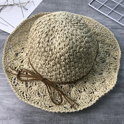 Straw hat womens summer small fresh folding beach hat beach holiday Sun Hat Sun Hat summer outdoor Joker
Straw hat womens summer small fresh folding beach hat beach holiday Sun Hat Sun Hat summer outdoor Joker