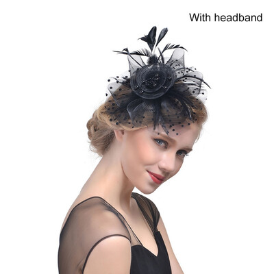 New Hot Bridal Net Feather Hats Birdcage Net Wedding Headband Hats Bridal Fascinator Face Party Wedding Hair Accessories
New Hot Bridal Net Feather Hats Birdcage Net Wedding Headband Hats Bridal Fascinator Face Party Wedding Hair Accessories