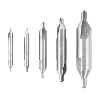5PCS High Speed Steel Center Drill Buried Bit Lathe-Milling Machine-Tool Set 115253155mm
5PCS High Speed Steel Center Drill Buried Bit Lathe-Milling Machine-Tool Set 115253155mm