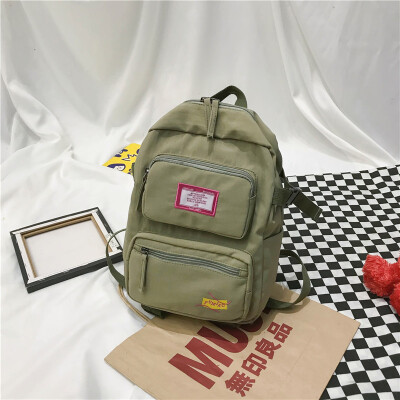 Gu Gu Gan Girlsschoolbag Female Korean version Sen Department Canvas Campus Backpack Female Ins Students Backpack Tide
Gu Gu Gan Girlsschoolbag Female Korean version Sen Department Canvas Campus Backpack Female Ins Students Backpack Tide