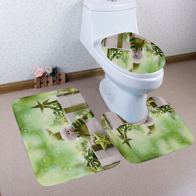 Tailored 3PCS Christmas Bathroom Non-Slip Pedestal Rug Lid Toilet Cover Bath Mat Set
Tailored 3PCS Christmas Bathroom Non-Slip Pedestal Rug Lid Toilet Cover Bath Mat Set