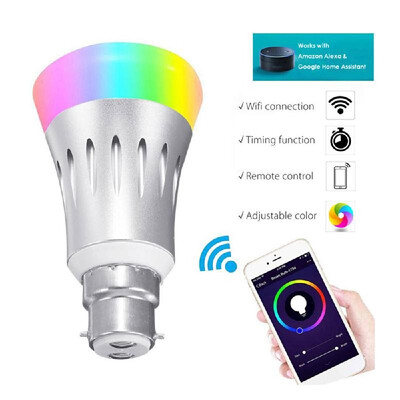 2174 Smart WIFI LED Bulb WIFI Light RGB Multicolor LED Bulb 9W E2627 Dimmable Light Phone Remote Control Compatible with Alexa Go
2174 Smart WIFI LED Bulb WIFI Light RGB Multicolor LED Bulb 9W E2627 Dimmable Light Phone Remote Control Compatible with Alexa Go