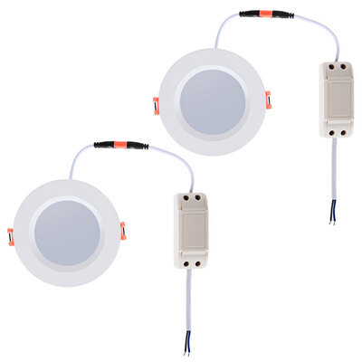 Lightme 2pcs 3 Inch 5W 2700 - 3000K 380 - 400LM SMD2835 LED Down Light Energy Efficient Lighting
Lightme 2pcs 3 Inch 5W 2700 - 3000K 380 - 400LM SMD2835 LED Down Light Energy Efficient Lighting