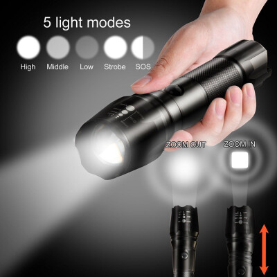 Saidsome G700 X800 Zoomable XML T6 LED 18650 Flashlight Focus Torch Lamp Light flashlight lamp
Saidsome G700 X800 Zoomable XML T6 LED 18650 Flashlight Focus Torch Lamp Light flashlight lamp