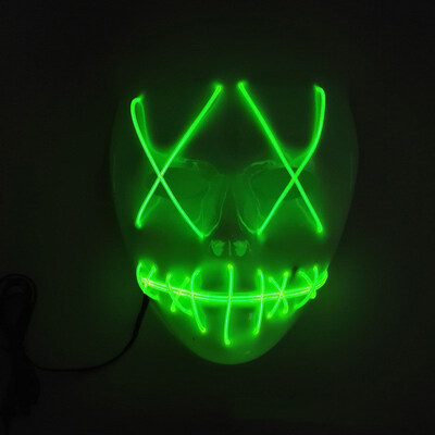 FUNNYBUNNY Scary Mask Halloween Cosplay Led Costume Mask El Wire Light Up Mask for Festival Parties Mask Halloween Party
FUNNYBUNNY Scary Mask Halloween Cosplay Led Costume Mask El Wire Light Up Mask for Festival Parties Mask Halloween Party