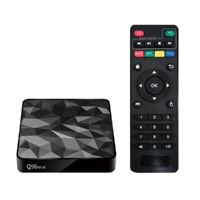 Q96mini Smart Android 71 TV Box Amlogic S905W UHD 4K Media Player Quad Core H265 VP9 2GB 16GB DLNA WiFi LAN
Q96mini Smart Android 71 TV Box Amlogic S905W UHD 4K Media Player Quad Core H265 VP9 2GB 16GB DLNA WiFi LAN