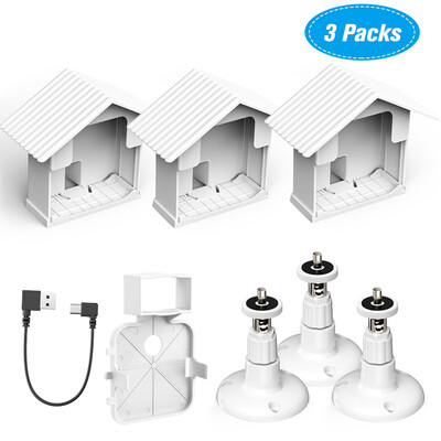 Wall Mount Bracket Kit for Blink XT Camera Weatherproof 360 Degree Protective Adjustable Indoor Outdoor Mount&Protection Cover
Wall Mount Bracket Kit for Blink XT Camera Weatherproof 360 Degree Protective Adjustable Indoor Outdoor Mount&Protection Cover