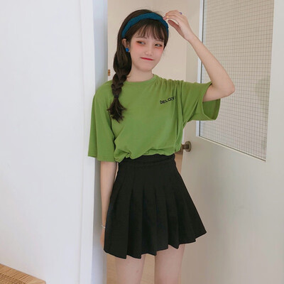 Womens Casual O Neck Tee Letter Print Short Sleeve Loose Simple T-Shirt Solid Color Streetwear
Womens Casual O Neck Tee Letter Print Short Sleeve Loose Simple T-Shirt Solid Color Streetwear