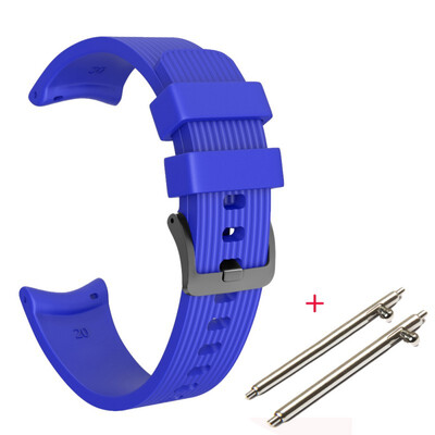 Silicone Watch Band Strap Stainless Steel Quick Release Pin Buckled Adjustable Soft Lightweight Wristband For galaxy watch 42mm
Silicone Watch Band Strap Stainless Steel Quick Release Pin Buckled Adjustable Soft Lightweight Wristband For galaxy watch 42mm