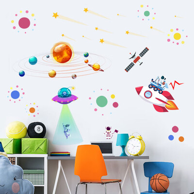 〖Follure〗Cartoon Solar System Astronaut Wall Sticker Kindergarten Decorative Wall Sticker
〖Follure〗Cartoon Solar System Astronaut Wall Sticker Kindergarten Decorative Wall Sticker