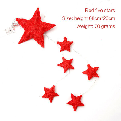 Gobestart Christmas LED Decoration Light string Party Pentagram Lantern Stars Colorful
Gobestart Christmas LED Decoration Light string Party Pentagram Lantern Stars Colorful