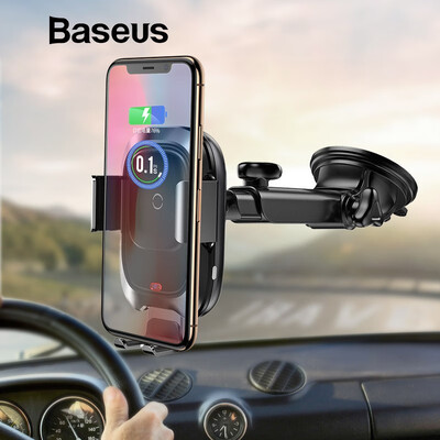 Baseus Infrared Induction Car Phone Holder With Qi Wireless Charging in One For iphone Samsung Phone40-65Use In Car
Baseus Infrared Induction Car Phone Holder With Qi Wireless Charging in One For iphone Samsung Phone40-65Use In Car
