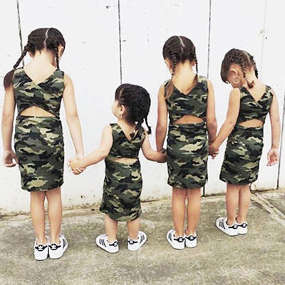 1-6T Princess Toddler Kids Clothes Girl Baby Casual Party Camouflage Backless Dresses
1-6T Princess Toddler Kids Clothes Girl Baby Casual Party Camouflage Backless Dresses