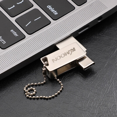 KKmoon USB Flash Drive USB30 Type-C Mini Portable U Disk 64GB Pendrives Pen Drive Silver for Phone PC Laptop
KKmoon USB Flash Drive USB30 Type-C Mini Portable U Disk 64GB Pendrives Pen Drive Silver for Phone PC Laptop