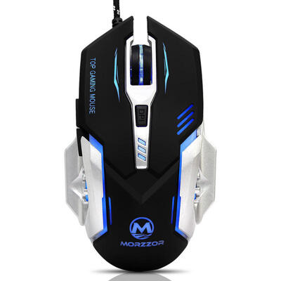 USB Wired Mechanical Mouse White Black Colorful LED Lights Gaming Office Computer Home Universal Mouse
USB Wired Mechanical Mouse White Black Colorful LED Lights Gaming Office Computer Home Universal Mouse