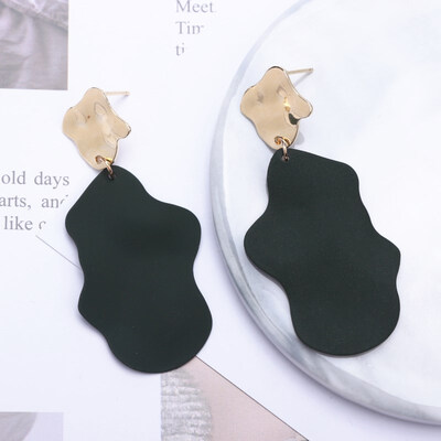 EK393 New Fashion Spray Paint Metal Geometric Big Drop Statement Earring Wedding Party Jewelry Wholesale Accessories Girl Gift
EK393 New Fashion Spray Paint Metal Geometric Big Drop Statement Earring Wedding Party Jewelry Wholesale Accessories Girl Gift