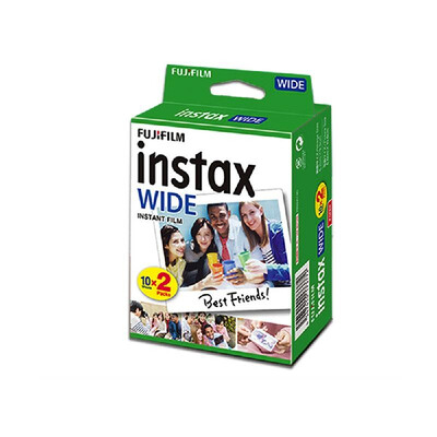 Fujifilm Fujifilm Polaroid 5 inch photo paper once imaging instax210 W300 wide white photo paper 5 inch black&white time a
Fujifilm Fujifilm Polaroid 5 inch photo paper once imaging instax210 W300 wide white photo paper 5 inch black&white time a