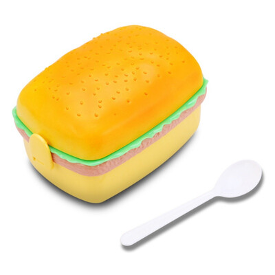 Cute&creative burger lunch box Children Hamburger Bento Lunch Box Food Container Storage with Lunchbox Bento Container
Cute&creative burger lunch box Children Hamburger Bento Lunch Box Food Container Storage with Lunchbox Bento Container