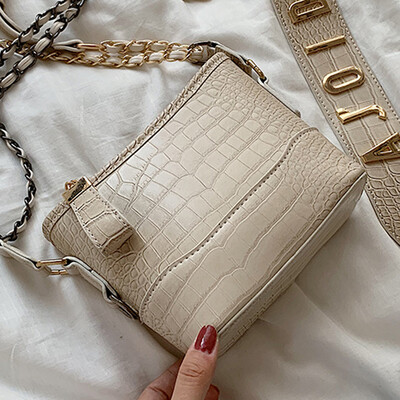 Women 2019 spring&summer new wave Korean version of Joker crocodile pattern wandering womens bag letter Messenger bag shoulde
Women 2019 spring&summer new wave Korean version of Joker crocodile pattern wandering womens bag letter Messenger bag shoulde