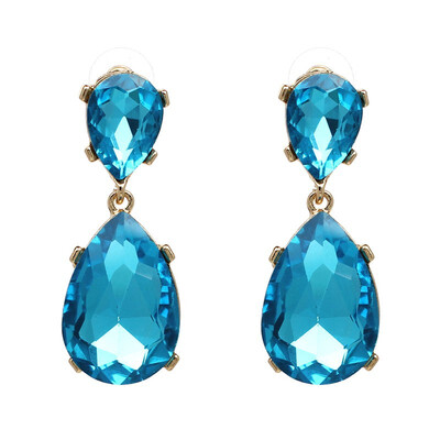 JURAN New Exquisite Full Crystal Drop Dangle Earrings Shiny Water Drop Brincos Rhinestone Fashion Maxi Statement Party Jewelry
JURAN New Exquisite Full Crystal Drop Dangle Earrings Shiny Water Drop Brincos Rhinestone Fashion Maxi Statement Party Jewelry