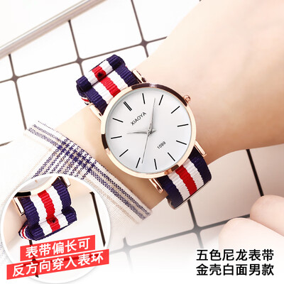 Womens watch waterproof fashion trend student quartz couple watch Korean version of the simple casual womens watch
Womens watch waterproof fashion trend student quartz couple watch Korean version of the simple casual womens watch