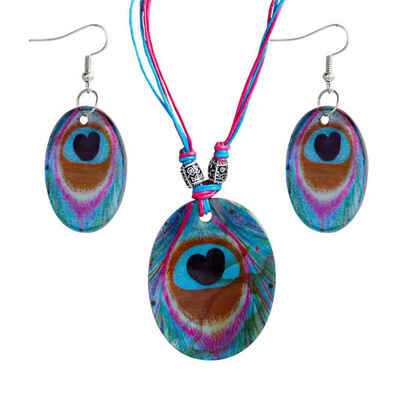 Ethnic Style Shell Bright Color Painting Women Necklace Earrings Kit Round Shape Lady Gift Jewelry Set
Ethnic Style Shell Bright Color Painting Women Necklace Earrings Kit Round Shape Lady Gift Jewelry Set