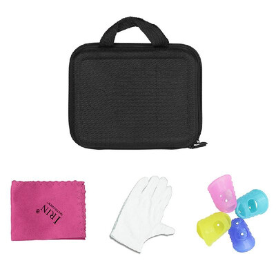 17-Key Kalimba Case Thumb Piano Mbira Box Bag Water-resistant Shock-proof with Gloves Finger Stall Cleaning Cloth
17-Key Kalimba Case Thumb Piano Mbira Box Bag Water-resistant Shock-proof with Gloves Finger Stall Cleaning Cloth