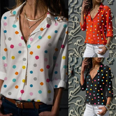 2019wish hot summer new casual wave point street hipster cotton cardigan lapel loose blouse black
2019wish hot summer new casual wave point street hipster cotton cardigan lapel loose blouse black