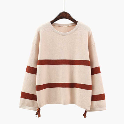 〖Follure〗Women Round Neck Hand Sleeve Stripe Sweater Long Sleeve Pullover Top Blouse
〖Follure〗Women Round Neck Hand Sleeve Stripe Sweater Long Sleeve Pullover Top Blouse