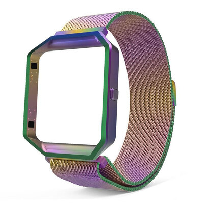 KNS-7 Magnetic Loop Stainless Steel Strap Watch Band for Fitbit Blaze Tracker with Frame Large Replacement Band Accessories for Wo
KNS-7 Magnetic Loop Stainless Steel Strap Watch Band for Fitbit Blaze Tracker with Frame Large Replacement Band Accessories for Wo