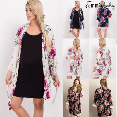 Floral Print Maternity Pregnant Sleepwear Night Robes Tops Nightwear Maternity Dress
Floral Print Maternity Pregnant Sleepwear Night Robes Tops Nightwear Maternity Dress