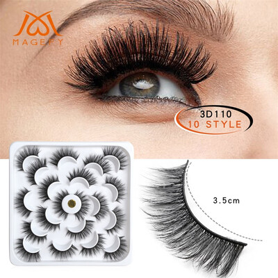 〖Follure〗10 Pairs Of 3D Mink Fur With Soft Long Curly And Warped Many Layer Eyelashes
〖Follure〗10 Pairs Of 3D Mink Fur With Soft Long Curly And Warped Many Layer Eyelashes