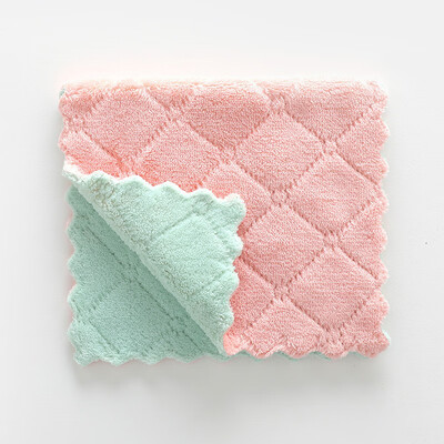 Two-color double-sided absorbent dish cloth without oil thickening wipe tablecloth towel rag
Two-color double-sided absorbent dish cloth without oil thickening wipe tablecloth towel rag