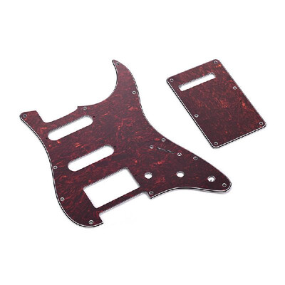 SSH Guitar Pickguard Set with Back Plate Screws PVC Pick Guard for American ST Electric Guitars White Pearl
SSH Guitar Pickguard Set with Back Plate Screws PVC Pick Guard for American ST Electric Guitars White Pearl