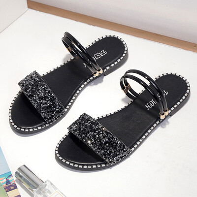 One shoe&two sandals&slippers for female summer fashion wear Korean version of wild fairy wind slope sandals&slippers
One shoe&two sandals&slippers for female summer fashion wear Korean version of wild fairy wind slope sandals&slippers