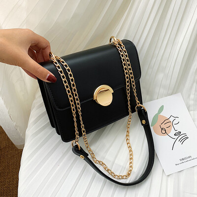 Chic lock chain small bag red&foreign womens bag new style 2019 fresh one-shoulder oblique small square bag
Chic lock chain small bag red&foreign womens bag new style 2019 fresh one-shoulder oblique small square bag