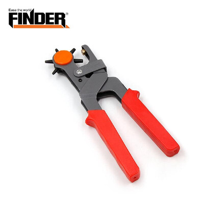 FINDER Professional Revolving Leather Punch Plier Eyelet Puncher Heavy Duty Round Hole Punch Tool for Leather Belt Watch Band Stra
FINDER Professional Revolving Leather Punch Plier Eyelet Puncher Heavy Duty Round Hole Punch Tool for Leather Belt Watch Band Stra