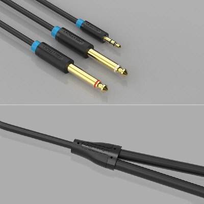 VENTION 35mm to Dual 65mm Audio Cable 35mm Male AUX to 635mm Splitter with Left&Right Soundtrack Switch for Phone Amplifie
VENTION 35mm to Dual 65mm Audio Cable 35mm Male AUX to 635mm Splitter with Left&Right Soundtrack Switch for Phone Amplifie