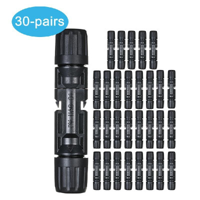 MC4 Connectors Solar Energy Panel Adaptor Solar Panel Connectors Sun Energy Panel Connection Plug MC4 Female&Male Connector
MC4 Connectors Solar Energy Panel Adaptor Solar Panel Connectors Sun Energy Panel Connection Plug MC4 Female&Male Connector