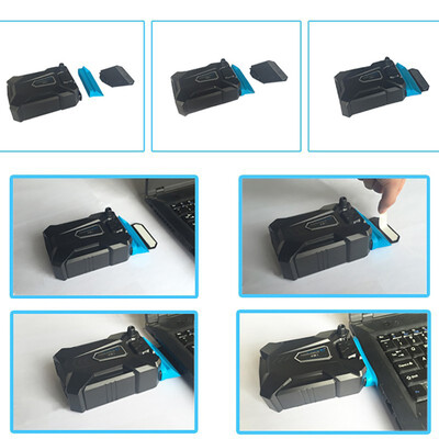 COOLCOLD K27 Portable Notebook Laptop Cooler USB Air Extracting Cooling Vacuum Fan Radiator
COOLCOLD K27 Portable Notebook Laptop Cooler USB Air Extracting Cooling Vacuum Fan Radiator