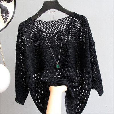 Starmoon Women Hollowing Out Leisure O-Neck Tops Knitting Half Sleeve T-Shirt Blouse
Starmoon Women Hollowing Out Leisure O-Neck Tops Knitting Half Sleeve T-Shirt Blouse