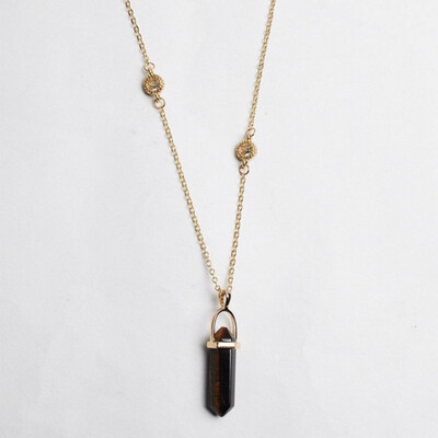 Ms Natural Crystal Pendant Necklace with Opal Clavicle Multilayer Black Leather Rope Chain Jewelry
Ms Natural Crystal Pendant Necklace with Opal Clavicle Multilayer Black Leather Rope Chain Jewelry