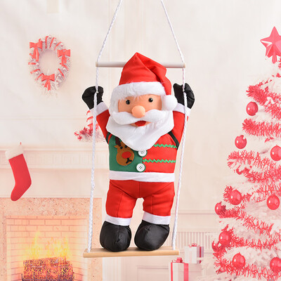Toponeto Christmas 60cm Santa Climbing Rope Ladder Xmas Tree Hanging Ornament Party Decor
Toponeto Christmas 60cm Santa Climbing Rope Ladder Xmas Tree Hanging Ornament Party Decor