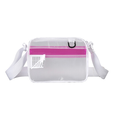 Personality Fashion Street Couple Pack Transparent Jelly Pack Bounty Single Shoulder Pack Male Straddle Pack
Personality Fashion Street Couple Pack Transparent Jelly Pack Bounty Single Shoulder Pack Male Straddle Pack